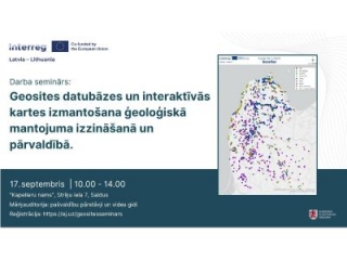Informatīvs plakāts par darba semināru 