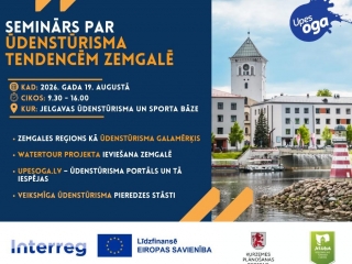 Informatīvs plakāts par semināru