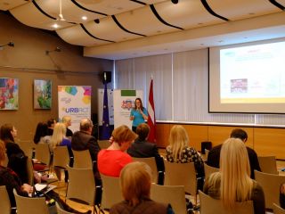 Norisinājies informatīvs pasākums par URBACT programmas projektu konkursu un pilsētu attīstības aktualitātēm