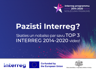 VARAM aicina novērtēt labākos ES līdzfinansētos INTERREG projektu video