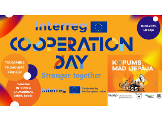 VARAM aicina uz Interreg Sadarbības dienas aktivitātēm jauniešu festivālā Liepājā