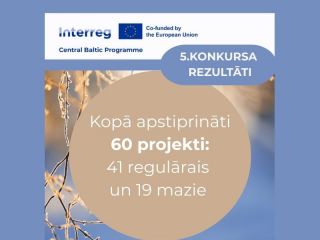 Interreg Centrālā Baltijas jūras reģiona programmas 2021.-2027. gadam uzraudzības komiteja apstiprina 60 projektus